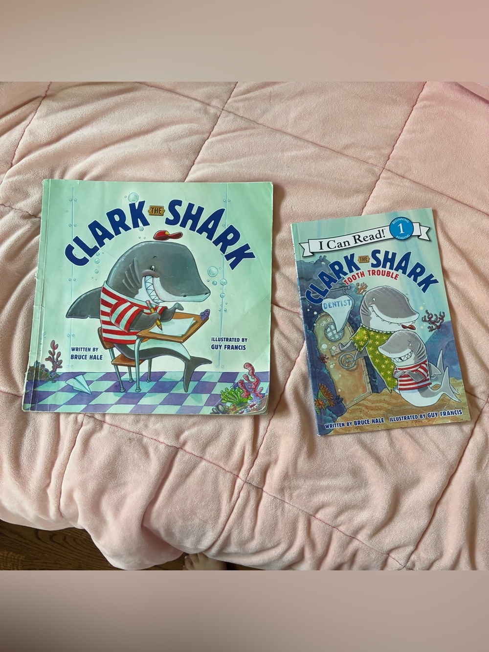 Two Clark the Shark kids books
